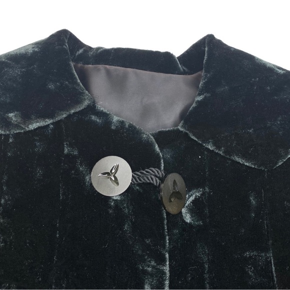 Vintage Velvet Black Cape OSFM Excellent Condition - Picture 13 of 15